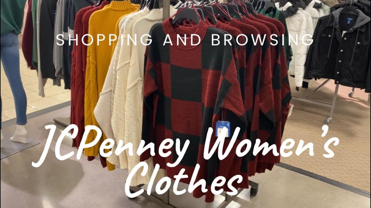 JCPENNEY WOMEN’S CLOTHES SHOP WITH ME * JCPENNEY DRESSES * JCPENNEY
