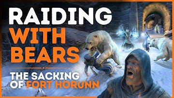 Skyrim: I Got Bears to Do My Dirty Work + Complete Fort Horunn Guide