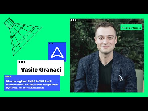 Cum să găsești finanțarea și scalați start-up-ul - Vasile Granaci [Rockit Conference 2021]