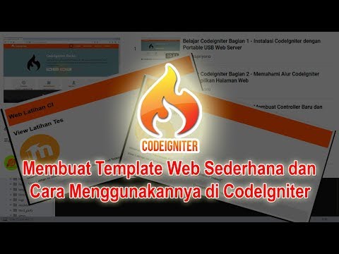 Cara Belajar Codeigniter  