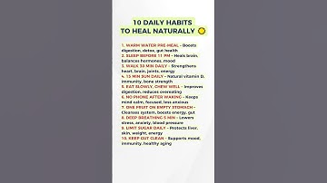 ☀️ Feel Amazing After 50 With These 10 Daily Habits! #shorts