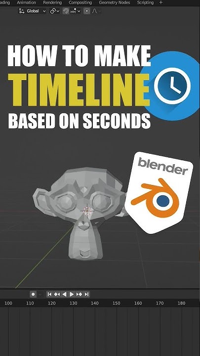 How To Change Blender Timeline From Frames To Seconds shorts blender how-to-change-blender-timeline-from-frames-to-seconds-shorts-blender