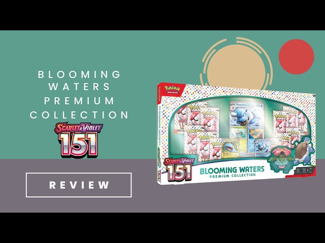 Pokémon 151 Blooming Waters Premium Collection offiziell enthüllt
