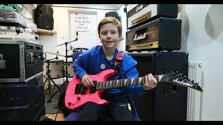 Ghost - Square Hammer Guitar Cover By 8 Year Old Jacob. Version by Beyond The Sons.