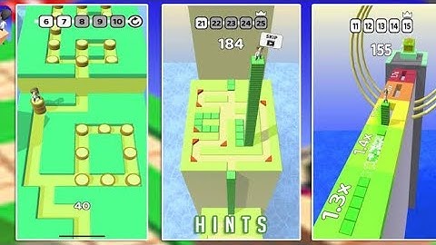 Stacky Dash Game Video 📷#mobilelegends Android mobile game MK Geming 101