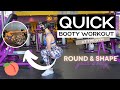SHAPE AND ROUND YOUR GLUTES/ FULL WORKOUT