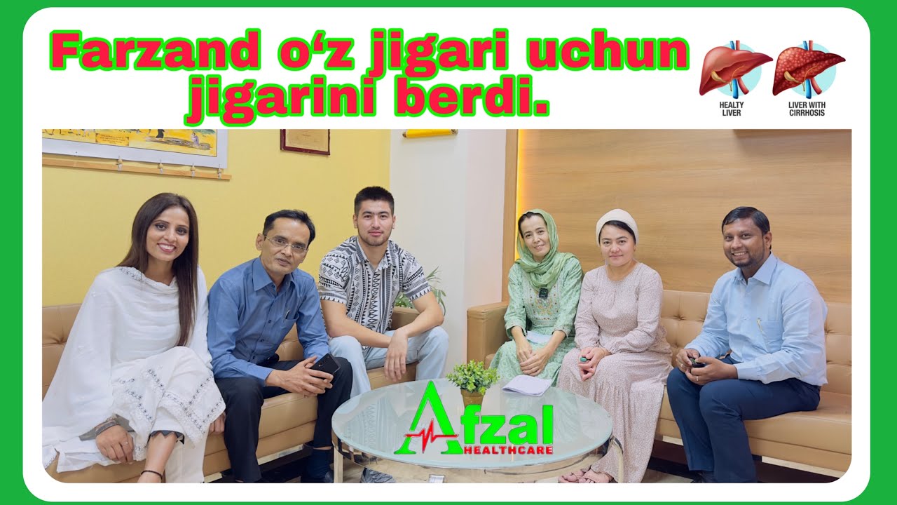 Farzand o‘z jigari uchun jigarini berdi !! 