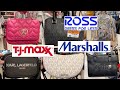 Huge purse shopping at tj maxx  marshalls shop with me 2024  designer handbags shopping new finds