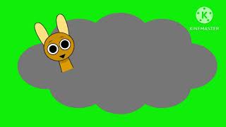 Sprunki Fight Cloud Green Screen