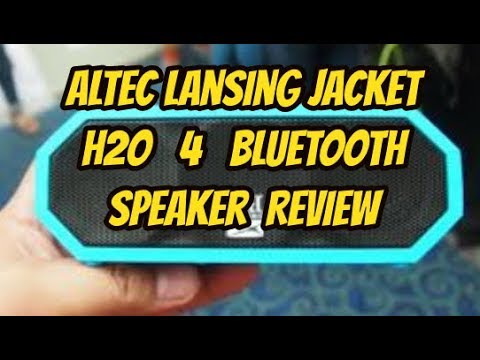 Altec Lansing Jacket H2O 4  Bluetooth Speaker Review, Water Proof