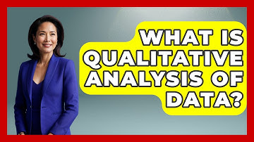 What Is Qualitative Analysis Of Data? - The Friendly Statistician