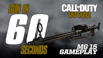 MG 15 GAMEPLAY/COMMENTARY (CODWW2 CUSTOM CLASS GUIDE)