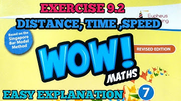 exercise 9.2 class 7th wow maths book solution