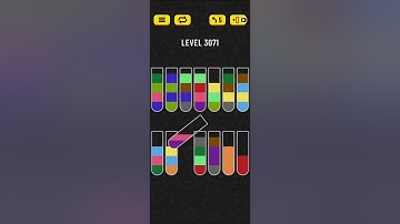 water sort puzzle level 3071