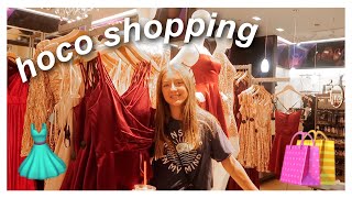 homecoming dress shopping vlog 2019!!