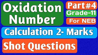 11 - Physical || Unit - 8 || Redox Reactions || Oxidation Number Calculation || For NEB || EP - 4