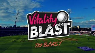 T20 Blast live | Nottinghamshire vs Worcestershire | Live Cricket Match Today | Vitality t20 blast