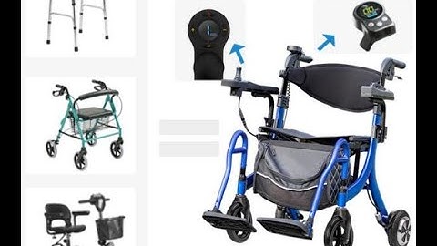 Multifunctional electric rollator 2021