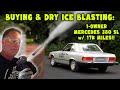 FOUND: 1-Owner 17k Mile Mercedes 380 SL + How We Dry Ice Blast Cars!