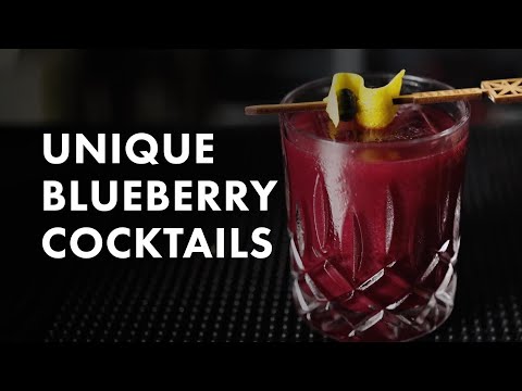 Unique Blueberry Cocktails