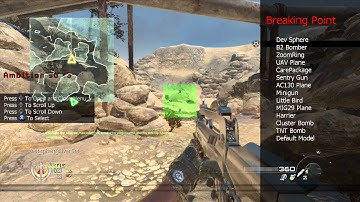 MW2 BreakingPoint ModMenu Preview