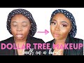 DOLLAR TREE MAKEUP LOOK | Everything From Dollar Tree | This Is Jada ❤︎