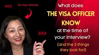 What Visa Officers know at the time of the interview (and the 3 things they check for!) screenshot 5