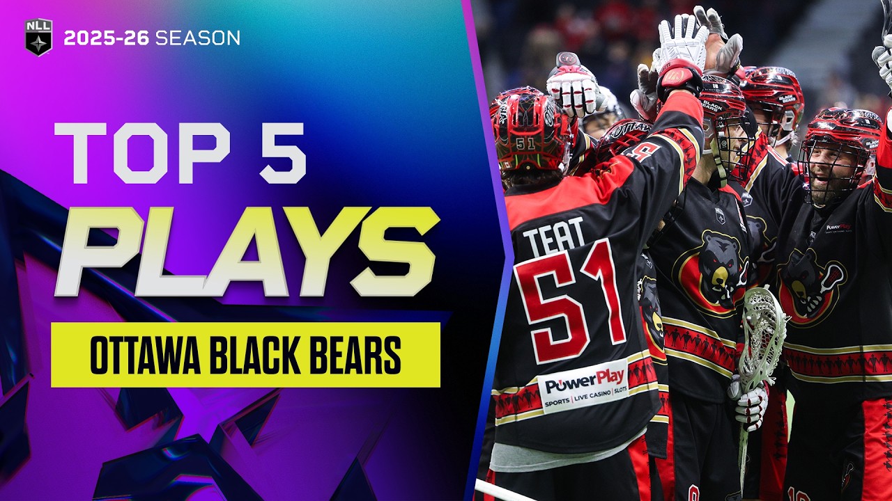 Top 5 Plays 2025-26 | Ottawa Black Bears