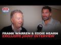 No disrespect but  frank warren  eddie hearn have it out over fury  joshua  talk 5v5 card