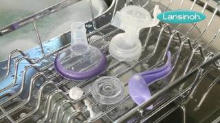 Lansinoh Manual Breast Pump - How to Clean