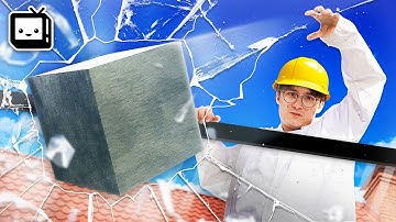 BREAKING EVERYTHING WITH A $4,000 TUNGSTEN CUBE