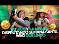 TATUAJE Y LA NEGRA DISFRUTANDO SEMANA SANTA WAO QUE LINDO 