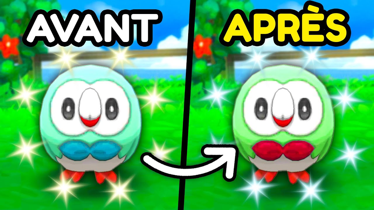 Pokémon MAIS qu'avec des NOUVEAUX SHINY