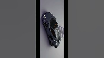 Blender project - 015. #blender #blender3d #car #carshorts #blenderanimation #carshow #lamborghini