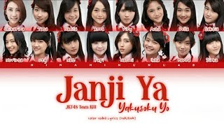 Vignette de la vidéo "JKT48 - Yakusoku Yo (Janji Ya) | Color Coded Lyrics (INA/ENG)"