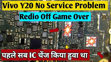 ✅Vivo Y20 No Service Problem Solution | ✅No Service Redio Off Complete Solution ||