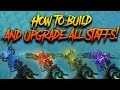 HOW TO BUILD AND UPGRADE ALL STAFFS IN ORIGINS *EASY* (Zombies Chronicles)