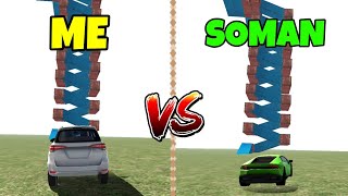 SOMAN CHALLENGED ME IN A TOWER STUNT RACE😯 INDIAN BIKE DRIVING 3D STORIES screenshot 2