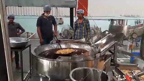 Circular type Batch fryer tilting model with inbuilt heat exchanger