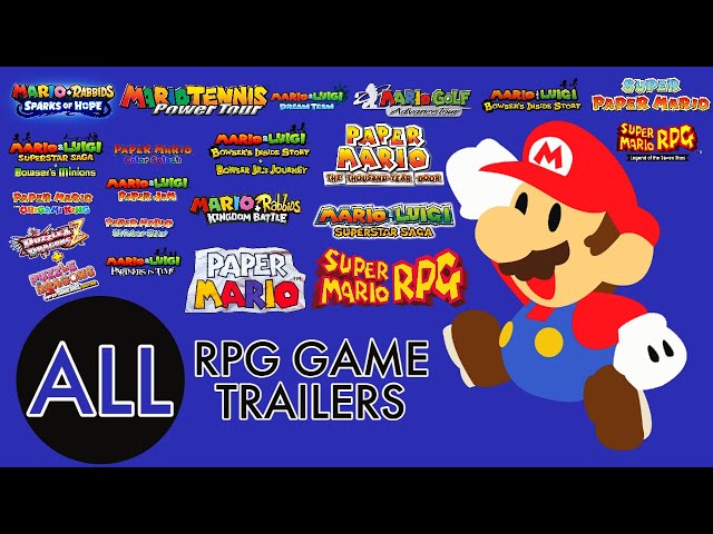 TOP 10 Most viewed Super Mario RPG videos on  2005-2023 