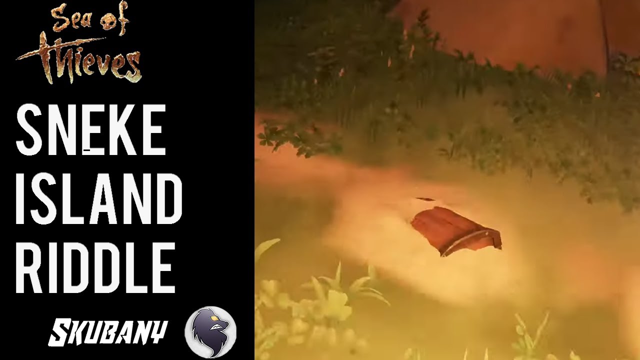 Sea Of Thieves Snake Island Riddle Secret Entrance to the Gunpowder