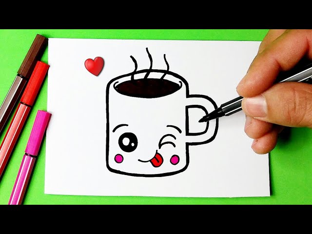 Como desenhar Bebida MilkShake fofo Kawaii ❤ Desenhos Kawaii - Desenhos  para Desenhar 