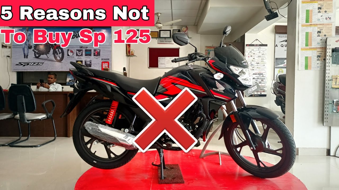 5 Reasons Not To Buy Honda Sp 125 Bs6 2022 Model