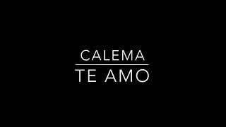 Video thumbnail of "Calema : Te amo ( piano Cover )"