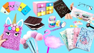 30 Easy DIY Amazing School Supplies - Cute Crafts for Back To School