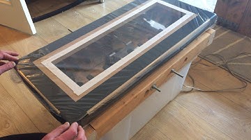 Part 5-1 : DIY (tutorial) make a planar speaker panel : Stretching Mylar fail