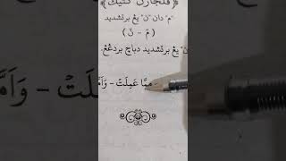 Apakah gunnah musyaddadah / Gunnah syiddah Itu?