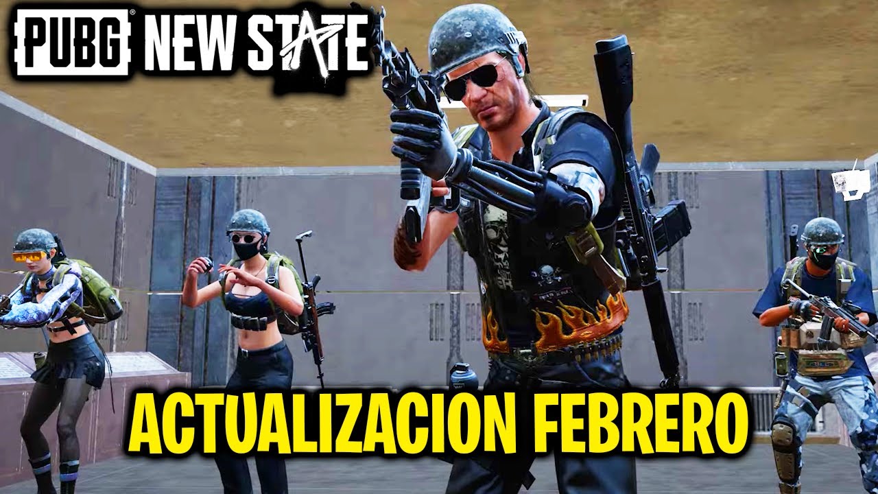 ¡ACTUALIZACIÓN DE FEBRERO PUBG NEW STATE! ¡NUEVO MODO, NUEVAS ARMAS, MEJORAS EN LA VISIÓN!