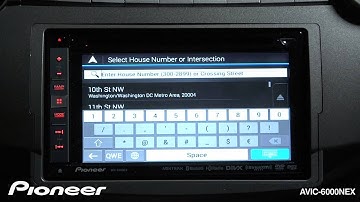 How To - AVIC-6000NEX - Navigate To An Address
