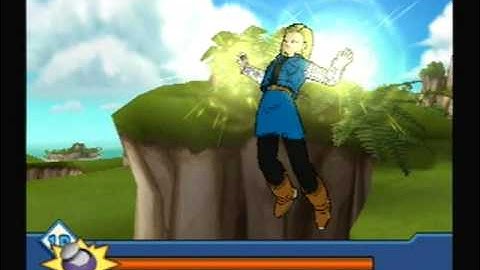 DragonBall Z Budokai 2: Andriod 18 (All Moves)